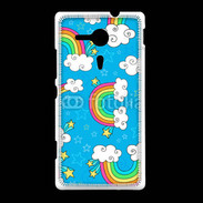 Coque Sony Xpéria SP Ciel Rainbow