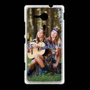 Coque Sony Xpéria SP Hippie et guitare 5