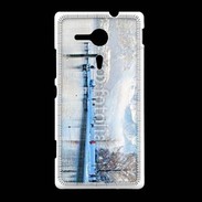 Coque Sony Xpéria SP Le Lac d'Annecy en hvier