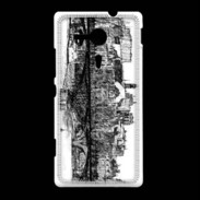 Coque Sony Xpéria SP Pont des arts à Paris en dessin
