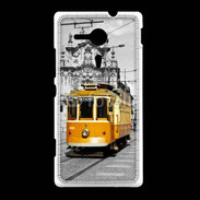Coque Sony Xpéria SP Vintage tramway de Lisbonne