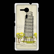 Coque Sony Xpéria SP Tour de Pise en dessin