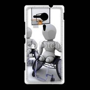 Coque Sony Xpéria SP Handisport Basketball