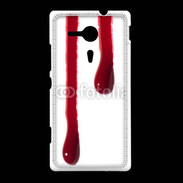 Coque Sony Xpéria SP Gouttes de sang