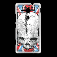 Coque Sony Xpéria SP Tête de mort Great Britain