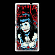 Coque Sony Xpéria SP Dessin femme gothique