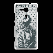 Coque Sony Xpéria SP Squelette wasted