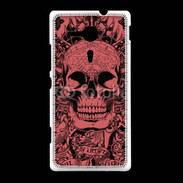Coque Sony Xpéria SP Tête de mort 8