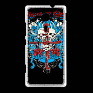 Coque Sony Xpéria SP Tête de Mort Believe or Suffer
