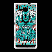 Coque Sony Xpéria SP Tête de Mort Zombie 25