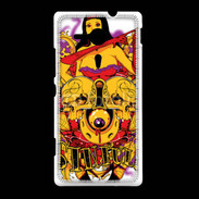 Coque Sony Xpéria SP Tête de Mort Sinful