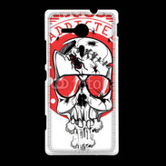 Coque Sony Xpéria SP Tête de Mort Bug Addicted