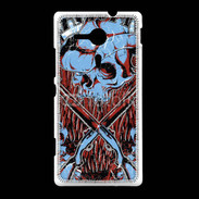 Coque Sony Xpéria SP Tête de Mort Traficant
