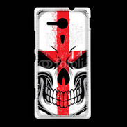 Coque Sony Xpéria SP Tête de mort Anglaise 75