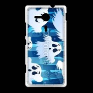 Coque Sony Xpéria SP j'aime les fantômes 19