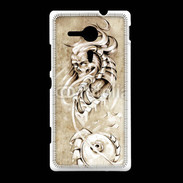 Coque Sony Xpéria SP Monstre en dessin 150