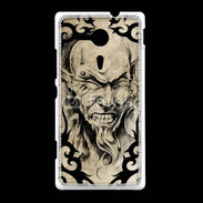 Coque Sony Xpéria SP Visage tatouée et percée 60