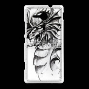 Coque Sony Xpéria SP Dragon en dessin 35