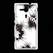 Coque Sony Xpéria SP Tête de mort 800