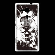 Coque Sony Xpéria SP Tête de mort Code Barre
