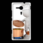 Coque Sony Xpéria SP Cuisinier
