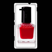 Coque Sony Xpéria SP Vernis rouge esthéticienne