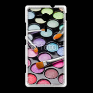 Coque Sony Xpéria SP Palette maquillage esthéticienne