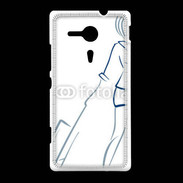 Coque Sony Xpéria SP Hôtesse de l'air 2