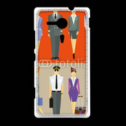 Coque Sony Xpéria SP Commandant de bord et hôtesse de l'air 2
