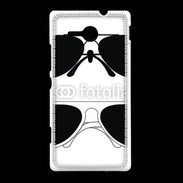 Coque Sony Xpéria SP Lunettes aviator pilote 