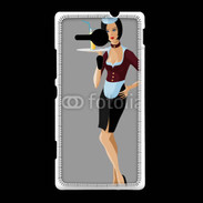 Coque Sony Xpéria SP Serveuse