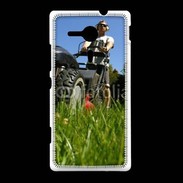 Coque Sony Xpéria SP Jardinier