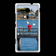 Coque Sony Xpéria SP Pêcheurs sur ponton