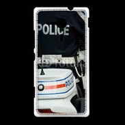 Coque Sony Xpéria SP Motard de la police 25