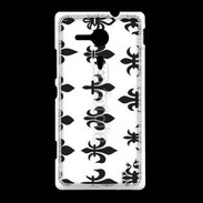 Coque Sony Xpéria SP Symbole Fleur de Lys 