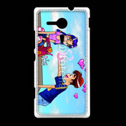 Coque Sony Xpéria SP Garçon romantique