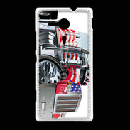 Coque Sony Xpéria SP Dessin de camion