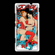 Coque Sony Xpéria SP Couple de femme