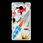 Coque Sony Xpéria SP Vintage cartoon comic