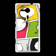Coque Sony Xpéria SP Comic strip speech bubbles