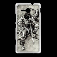 Coque Sony Xpéria SP Guerrier en dessin 25
