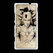 Coque Sony Xpéria SP Guerrière en dessin 12