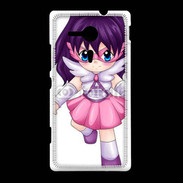 Coque Sony Xpéria SP Chibi style illustration of a super-heroine 25