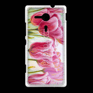 Coque Sony Xpéria SP Tulipes