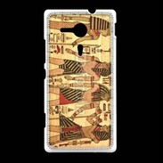 Coque Sony Xpéria SP Peinture Papyrus Egypte