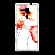 Coque Sony Xpéria SP Peinture de Coquelicots 25