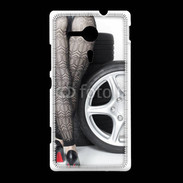 Coque Sony Xpéria SP Pneu sexy