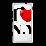 Coque Sony Xpéria SP I love New York
