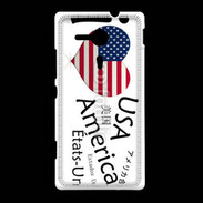 Coque Sony Xpéria SP I love USA 6