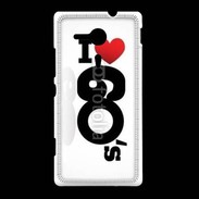 Coque Sony Xpéria SP I love 60's